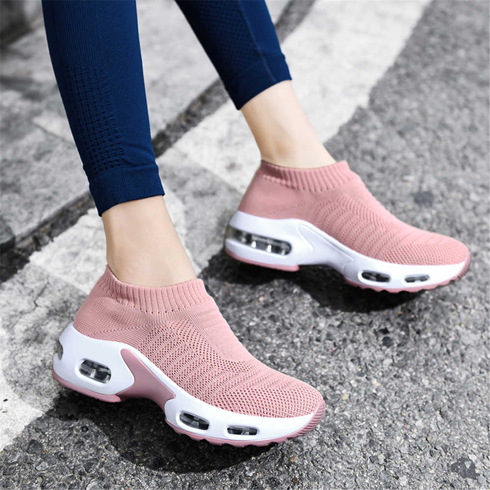 Women'S Shoes Casual Sneakers - Botas de tacón para mujer, talla