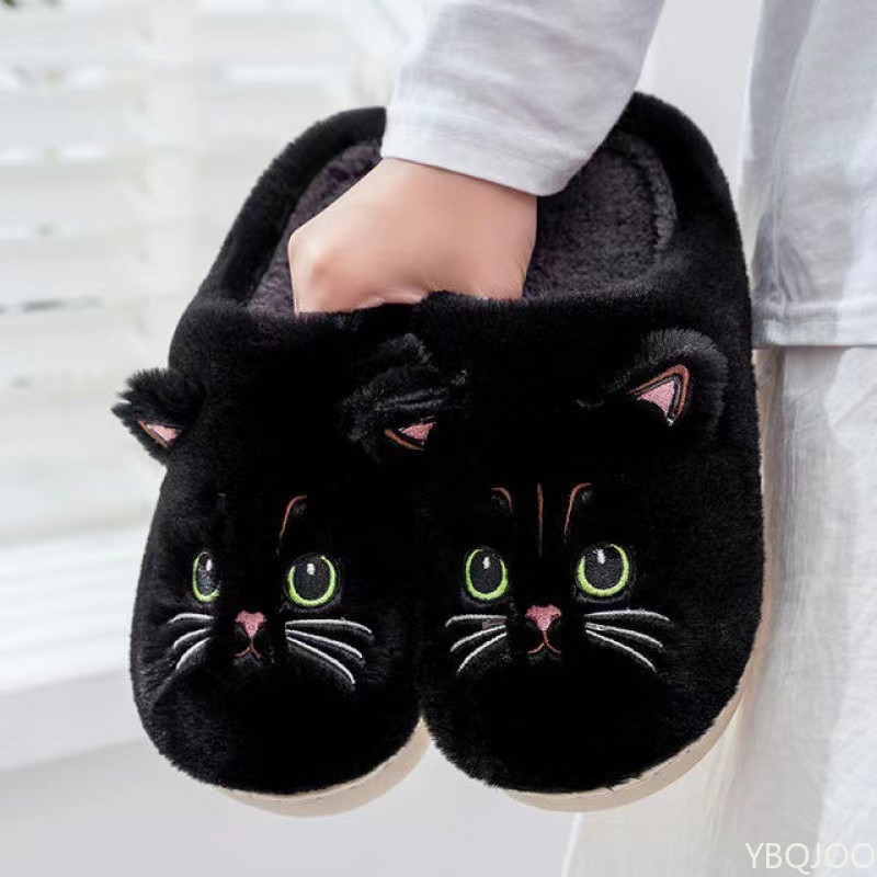 Women Shoes Size To Men - Nuevas Pantuflas de Algodón para Otoño