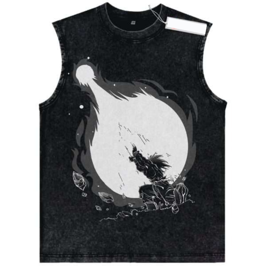 Women'S Shoes Z - Nueva Camiseta sin Mangas Retro Lavada