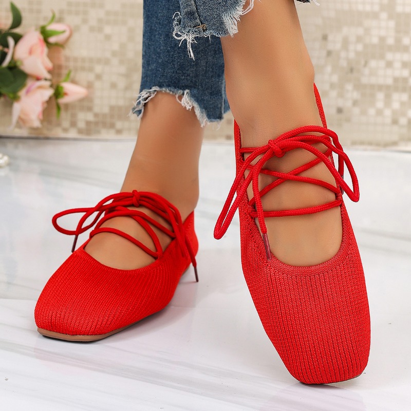 Women'S Shoes - Zapatos Planos Franceses Estilo Mary Jane,