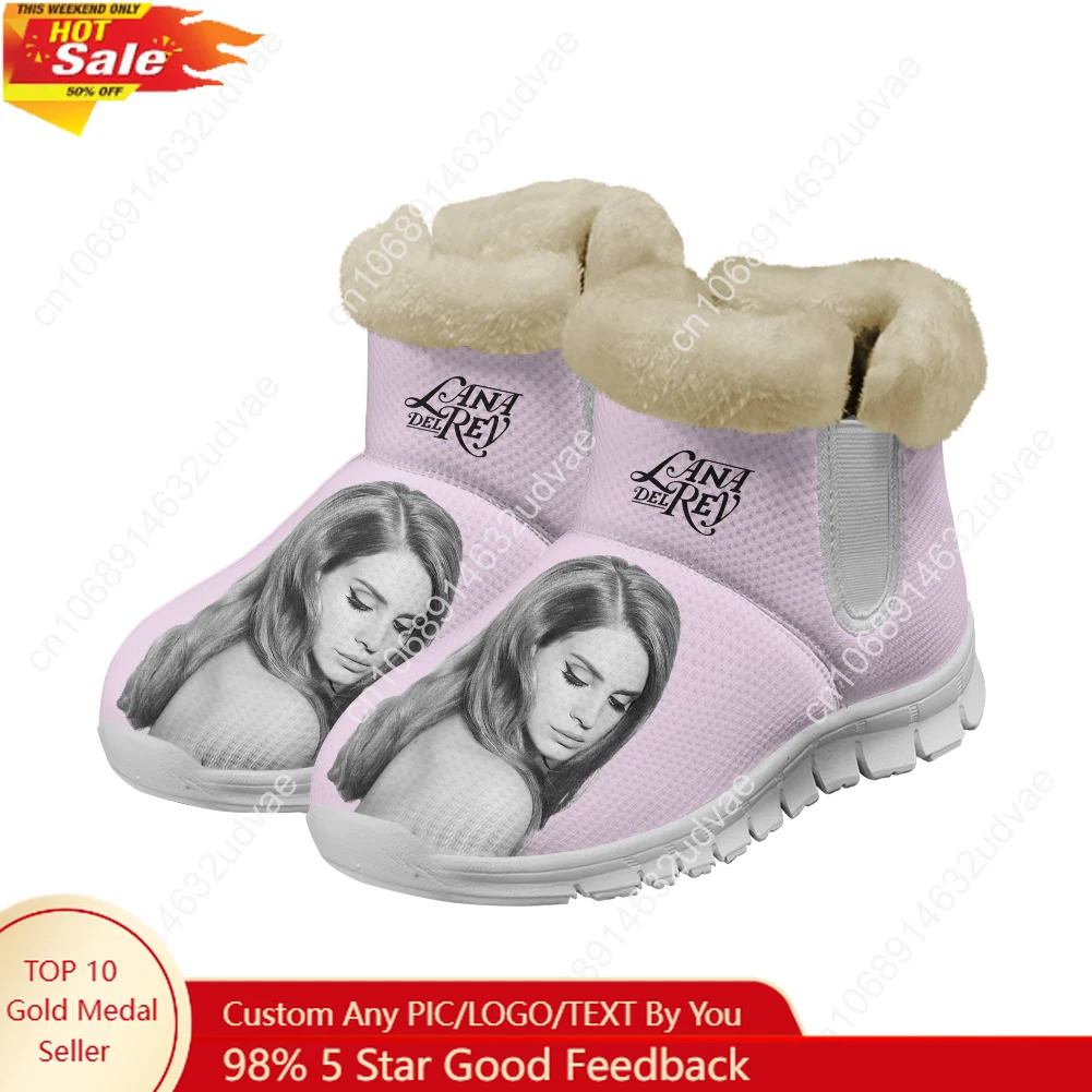 Women'S Shoes Casual Sneakers - Botas de Felpa de Lana Del