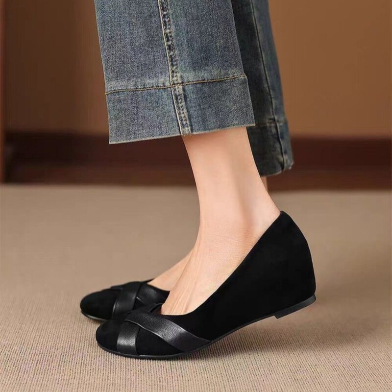 Nuevos Mocasines de Cuero para - Women Shoes Wedges reseña y precio