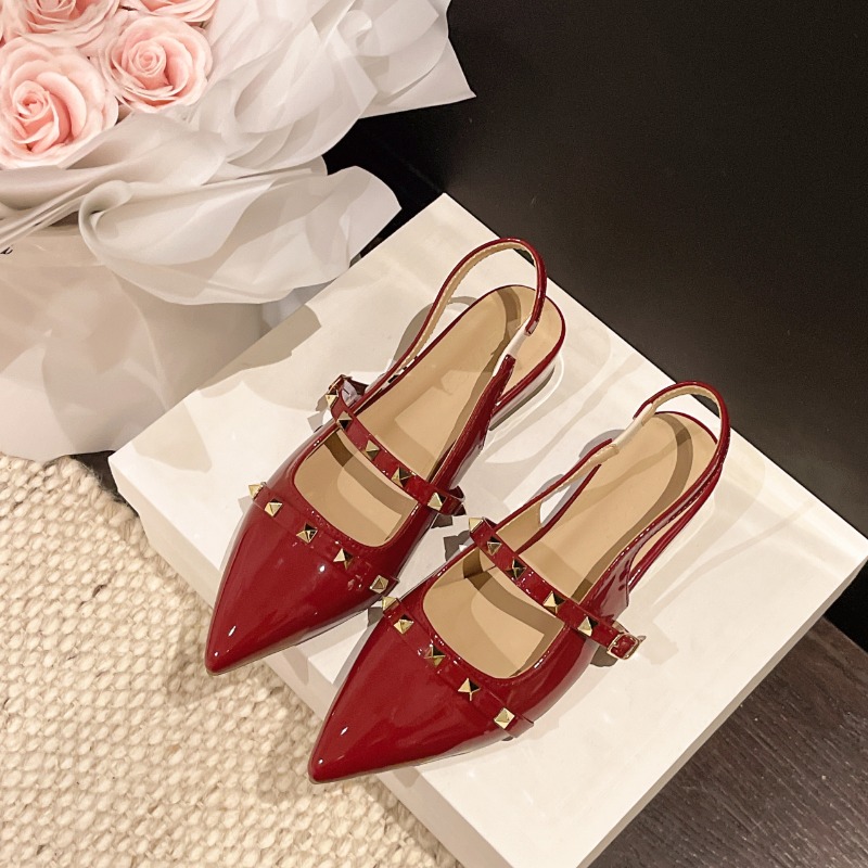 Sandalias de tacón con remache - Women Shoes Wedges reseña y precio