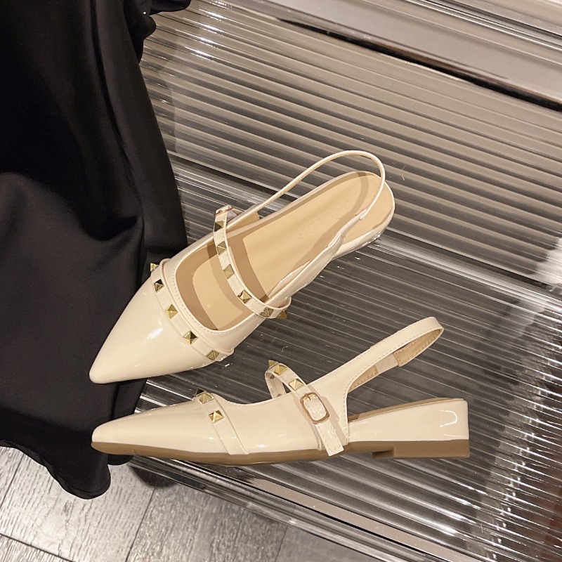 Sandalias de tacón con remache - Women Shoes Wedges reseña y precio