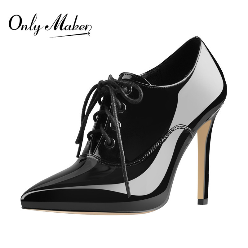 Onlymaker, zapatos de tacón al - Court Heel Pointed reseña y precio