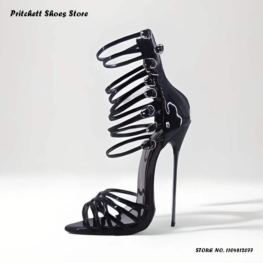 Sandalias adornadas con hebill - Women'S Shoes Paris reseña y precio