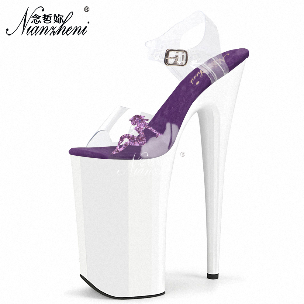 Sandalias Exóticas de Platafor - Clear Strap Heel reseña y precio