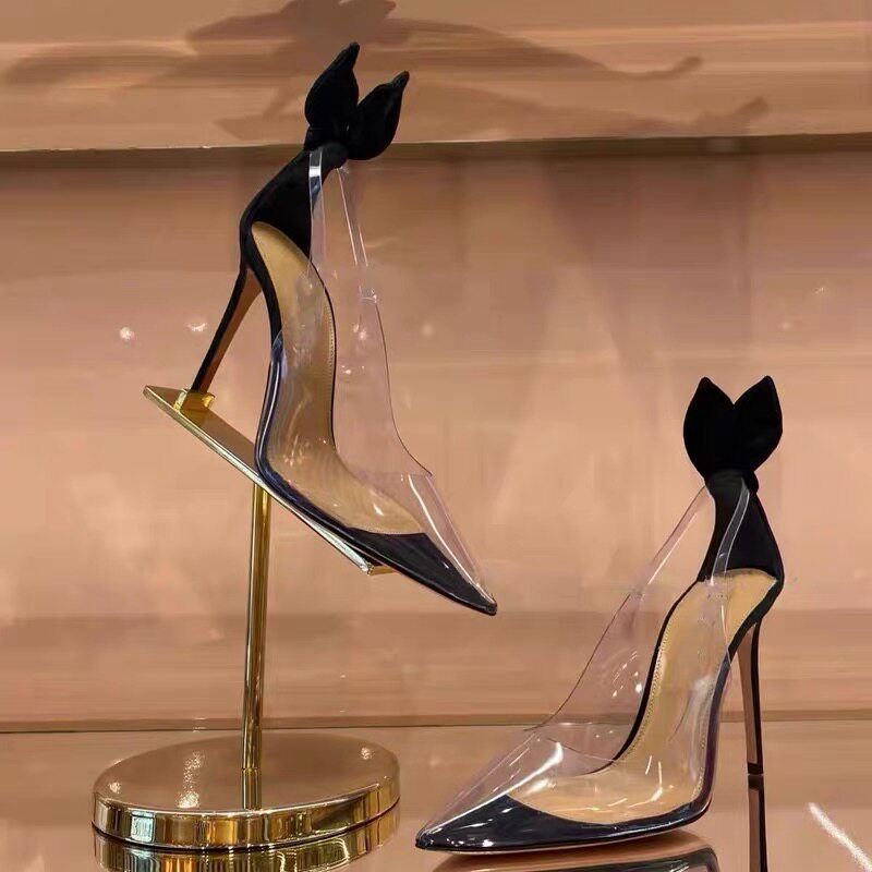 Nuevos Zapatos de Tacón Alto c - Clear Strap Heel reseña y precio