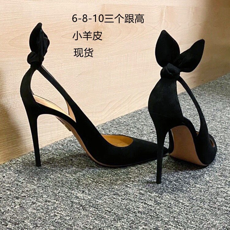 Nuevos Zapatos de Tacón Alto c - Clear Strap Heel reseña y precio