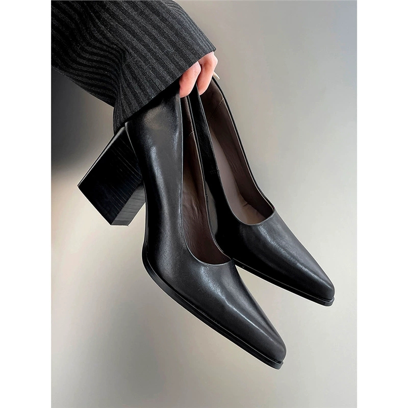 2026 Zapatos de tacón básicos  - Court Heel Pointed reseña y precio