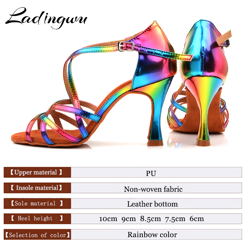 Ladingwu Zapatos de baile lati - Women'S Shoes Z reseña y precio