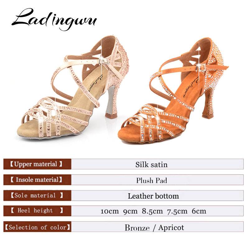 Ladingwu-zapatos de baile lati - Women'S Shoes Z reseña y precio
