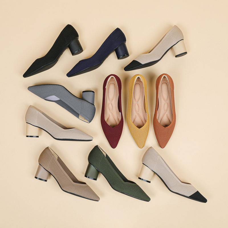 Zapatos de Tacón Alto para Muj - Court Heel Pointed reseña y precio