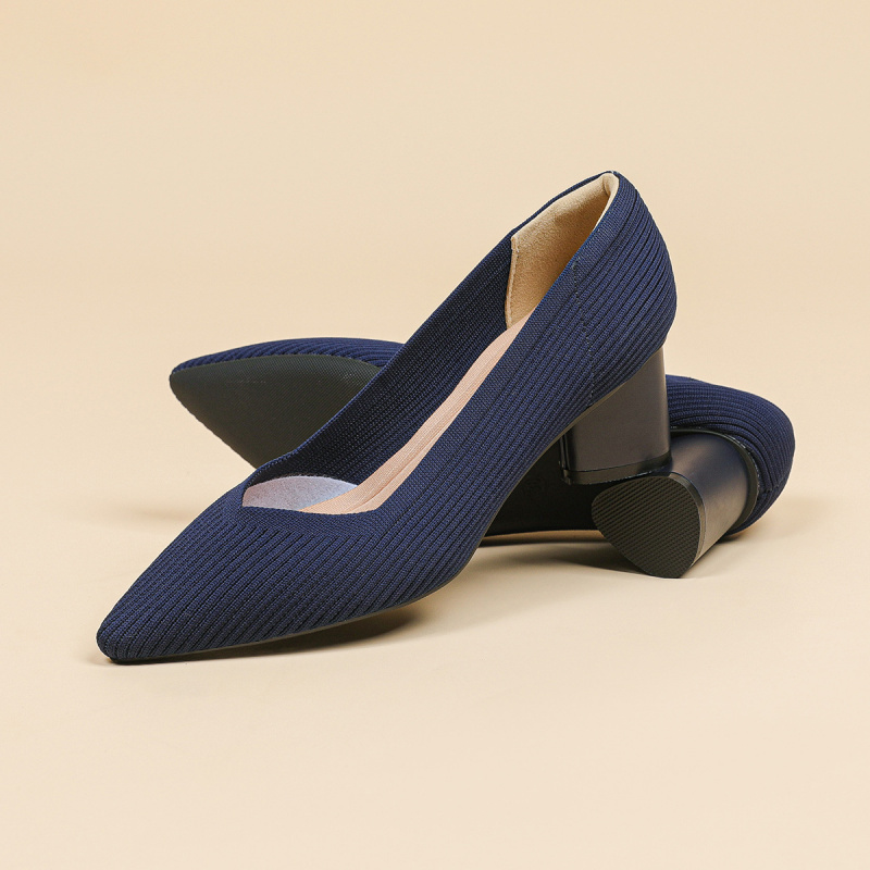 Zapatos de Tacón Alto para Muj - Court Heel Pointed reseña y precio