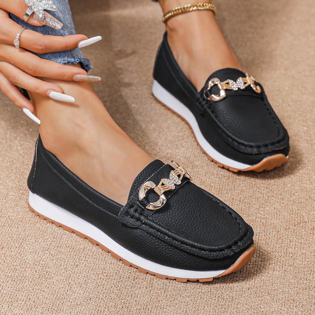 Nuevos Zapatos Planos Casuales - Women'S Shoes Casual Sneakers reseña y precio