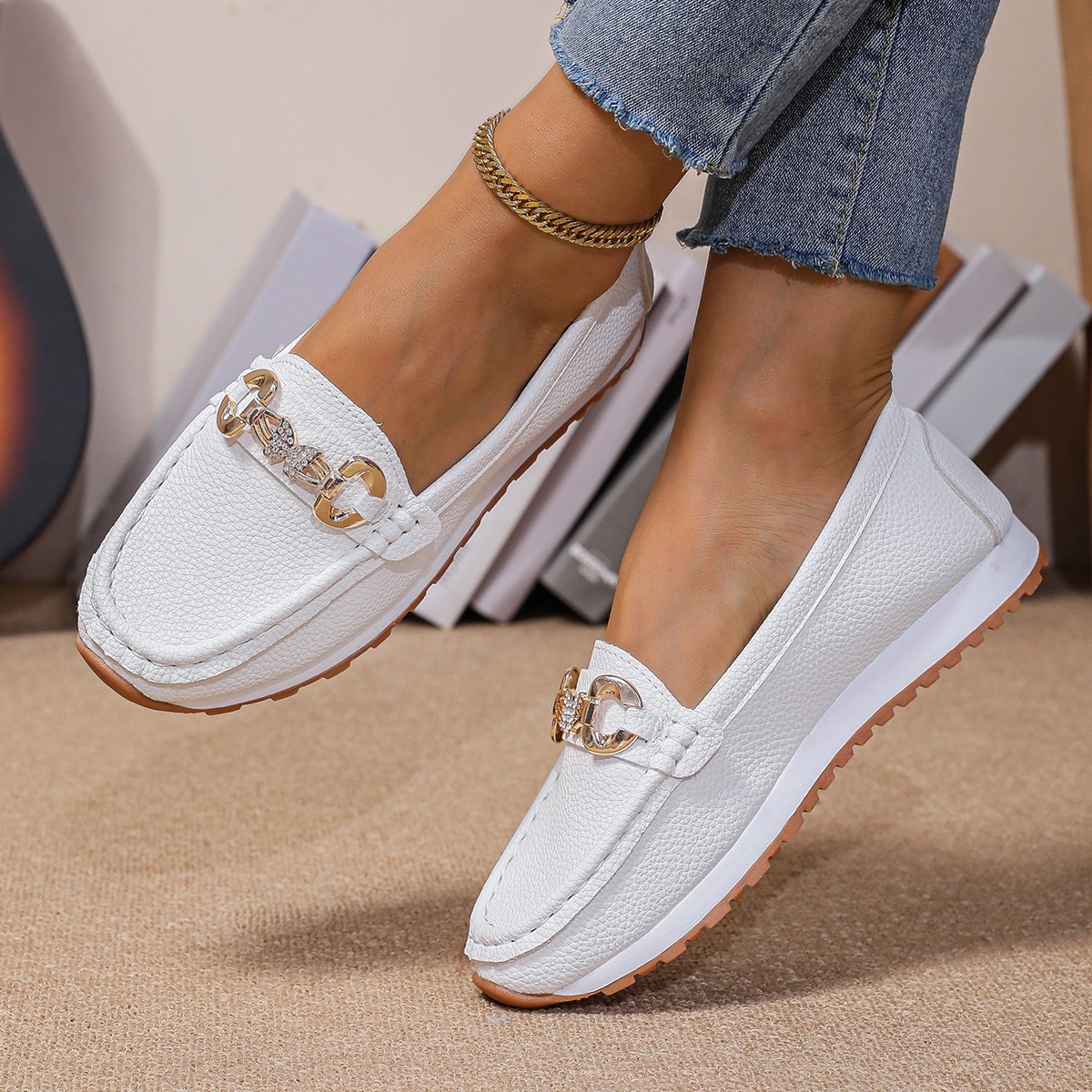 Nuevos Zapatos Planos Casuales - Women'S Shoes Casual Sneakers reseña y precio