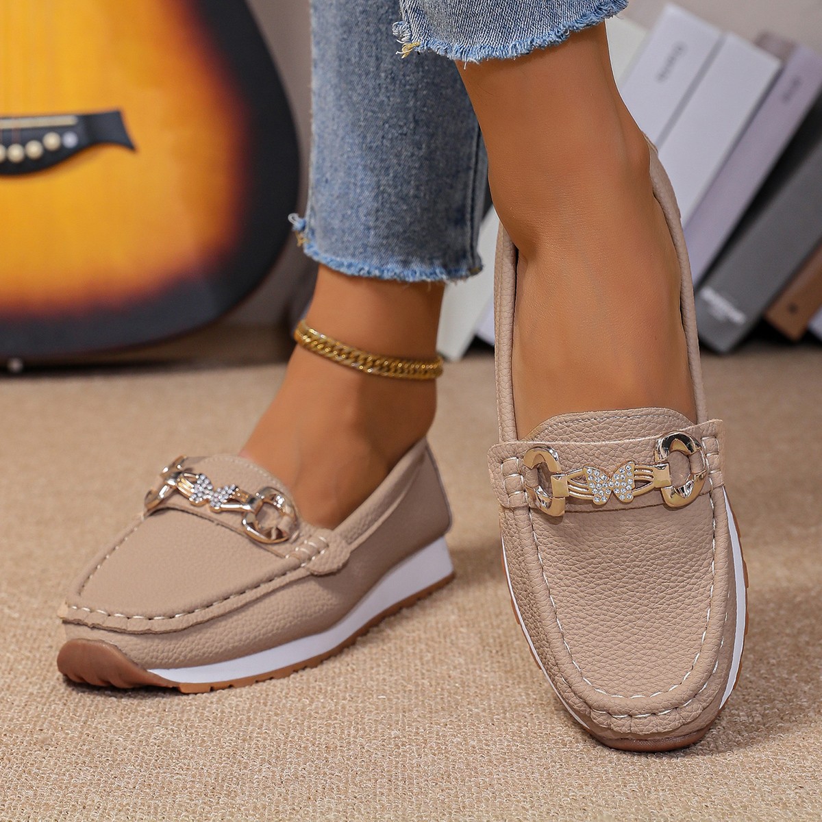 Nuevos Zapatos Planos Casuales - Women'S Shoes Casual Sneakers reseña y precio