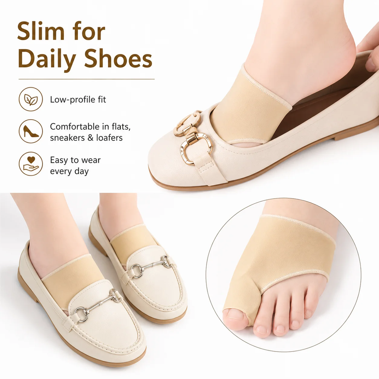 Separador de Dedos Grandes, Pr - Women'S Shoes With Bunions reseña y precio