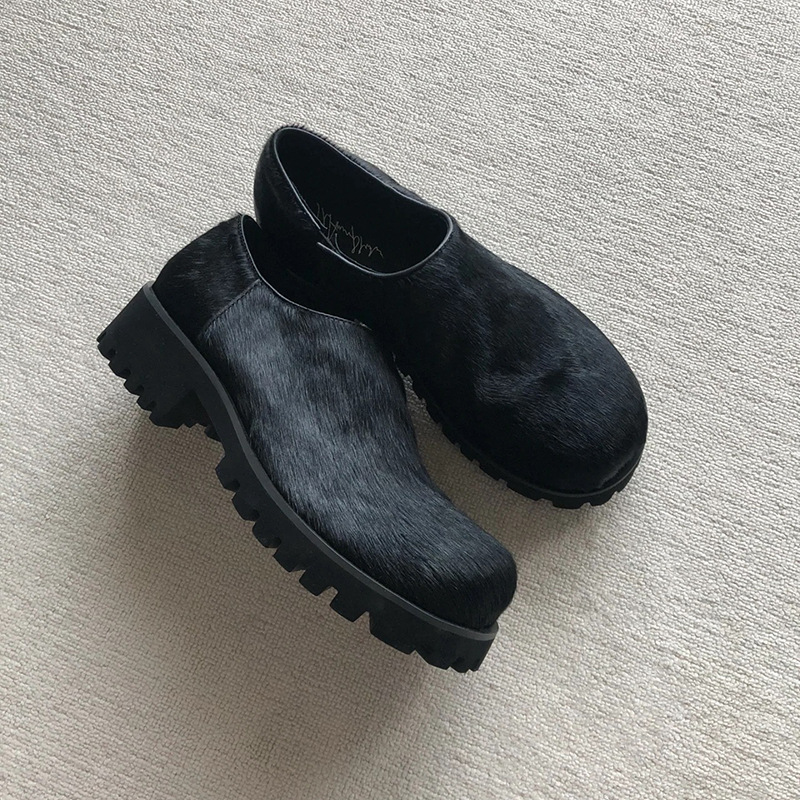 Zapatos de cuero con cabeza gr - Women'S Shoes Paris reseña y precio