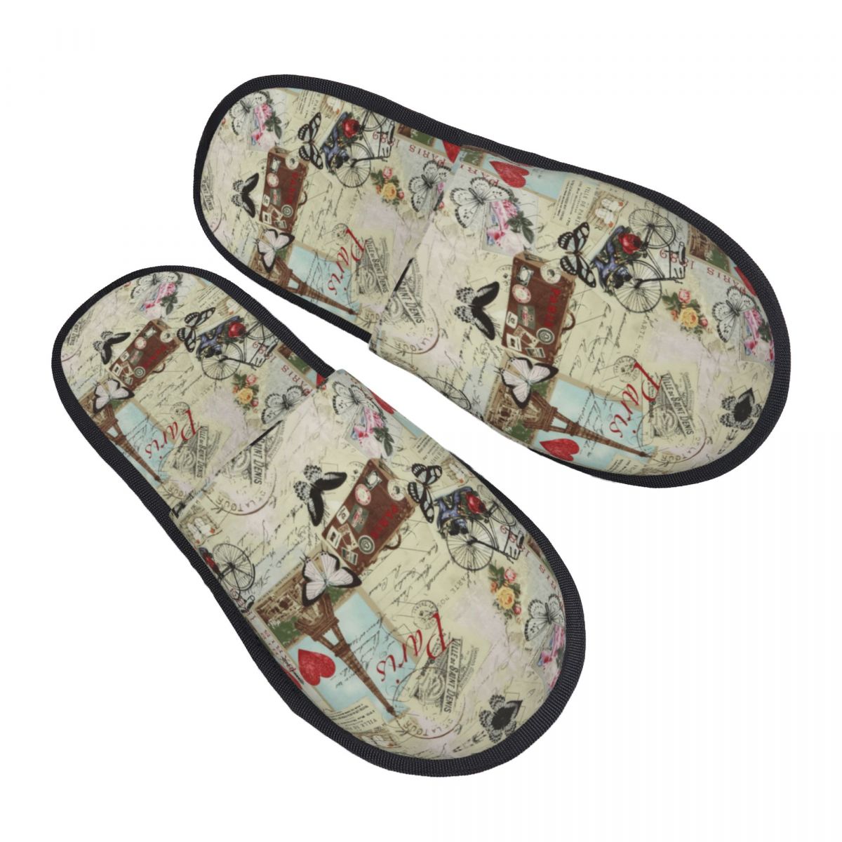 Zapatillas de casa con estampa - Women'S Shoes Paris reseña y precio