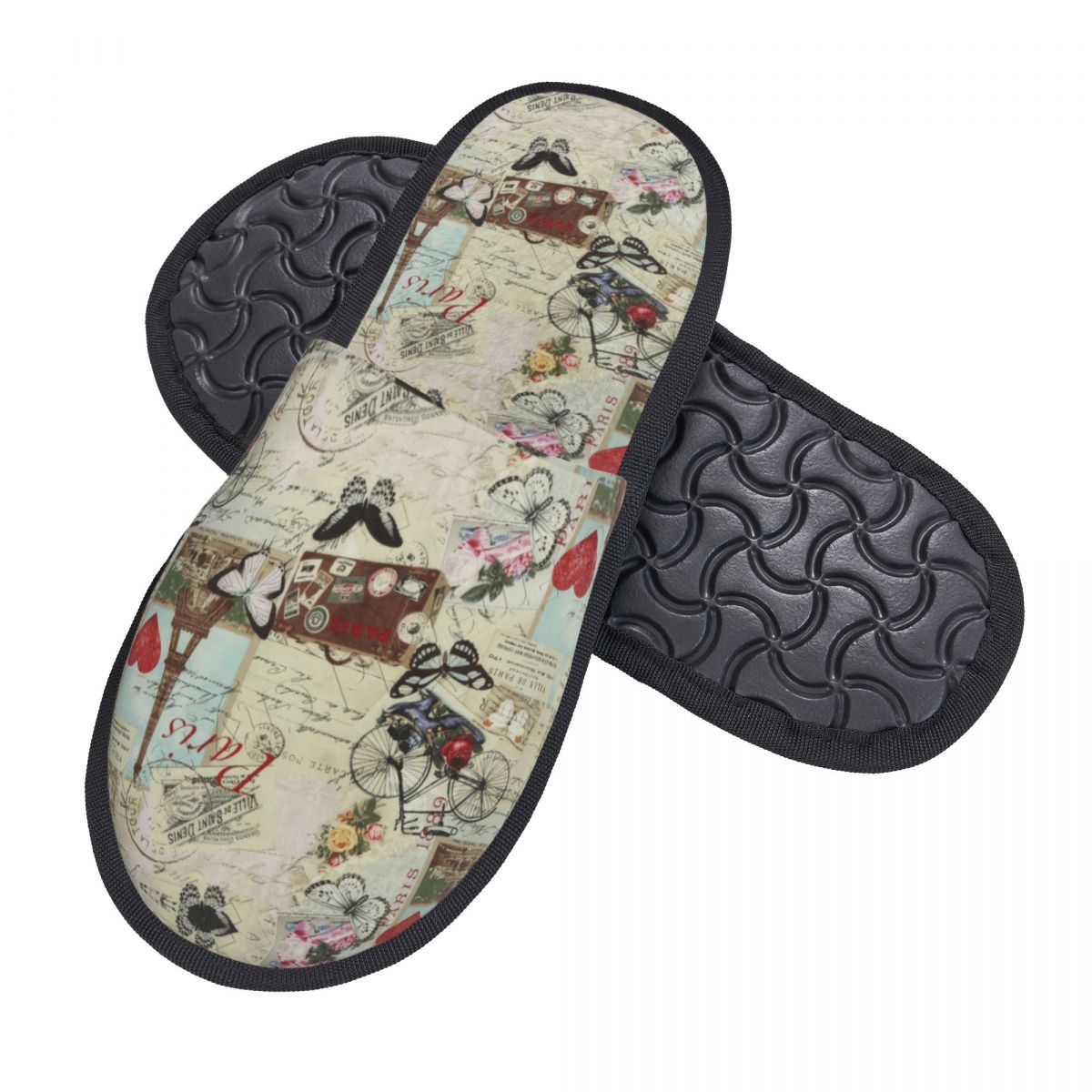 Zapatillas de casa con estampa - Women'S Shoes Paris reseña y precio